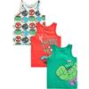 NEXT Ragazzo Confezione da 3 canotte Marvel in 100% cotone | Bambino, Standard, Pull On, Lavabile in lavatrice