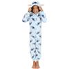 Disney Tutina per bambini in pile blu, motivo: Lilo e Stitch