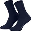 Piarini - 8 paia di calze unisex senza elastico - vestibilità comoda - elastan e fascia comfort in piqué