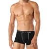 Generico Liabel 6 Boxer Uomo Cotone Bianco Nero e Colorato Mutande Uomo Boxer Intimo con Cuciture Rinforzate Elastico Interno Biancheria Uomo Underwear Uomo (IT, Testo, XL, Regular, Regular, Assortiti)