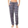 Wikoan Pantaloni Pigiama Invernali Donna Lana Peluche - Morbidi Caldi con Stampa Vita Alta e Tasche Pigiama Notte Femminile,Pigiama Notte Femminile,Carne rosa-Verde Scuro,XL