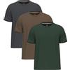 SoftSpun 3 Pack T Shirts for Men UK 100% Cotton Tshirts |Premium Plain Crew Neck Mens T Shirts Multipack