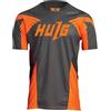 HULG Maglia da Ciclismo Estivi Uomo Maniche Corte in Poliestere 100% Traspirante Asciugatura Rapida Skin-Friendly Magliette MTB per attività All'aperto