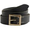 Levi's Uomo Casey Belt, Caviar, 80, Caviale, 80 cm