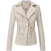 Luadnysin Giubbotto Pelle Donna Giacca Pelle Donna Chiodo Uomo In Biker Blazer Ecopelle Primaverile Di Giacche Primaverili Moto Mezza Stagione Similpelle Giubotto 6Xl Abbigliamento Oversize Giacchetto Curvy