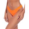 Ocean Blues Bikini sexy da donna con taglio brasiliano, Colore: arancione., S