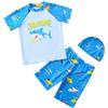 Generico Costume Bambino Anti UV Costume Neonato Mare Maglia Bambina da Bagno Ragazzo Pantaloncini Bimbo 4 Anni Bimba 3 9 Neonata 6 Mesi Protezione Magliette Costumi Vestiti 120 Maglietta Uv50 Muta Intero