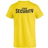BrolloGroup Maglietta T-Shirt Staff Security Oppure Personalizzabile Come Vuoi PS 27431Bis-Staffsecurity (Giallo, 2XL)