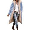 WZMYDBD Giacca Donna Pelliccia Ecologica Giacche Da Donna Piumini Reversibili Con Zip Intera Giacche Lunghe Con Cappuccio Cappotto Foderato in Pile Caldo 2023 Vestiti Alla Moda Oversize Shearling Fleece