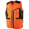Treeland Gilet da Caccia Arancione Uomo, Cacciatori, Large