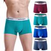 wirarpa Mutande Boxer Uomo Cotone Mutande Intimo Elasticizzato, Pacco da 4,Taglia XL