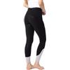 HORZE Felicia Pantaloni da equitazioneda Donna con Seduta Completa, Passanti per la Cintura e Tasca per Il Cellulare, Noir, 34