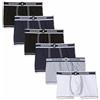 Saggio Navigare Set 6 Boxer 312 Tinta Unita Modello Elasticizzato Resistente in Morbido Cotone con Profumatore ASSORTITO6PZ 5