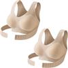 Generic Reggiseni posturali per le donne ad alto supporto postura copertura completa senza cuciture bralette schiena sollievo spalla gelatina biancheria intima 2026 nuovo, 2 pezzi-A., L