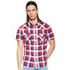 Lee Ss Western, Camicia Uomo, Avorio (Bright Red Ef), Medium