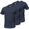 Moda Egidio Maglia Liabel 3828 Mezza Manica Uomo Cotone Jersey 100% (IT, Testo, L, Regular, Regular, 3 Blu Girocollo)
