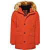 Superdry Everest Parka Vintage A4-Padded da uomo, Purea di zucca, M