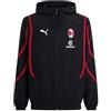 PUMA Felpa AC Milan Pre Partita Rosso Nero XL