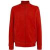 CHEMAGLIETTE! Felpa Uomo Zip Intera - Maglia Tuta Felpata Cotone, Felpe da Lavoro Maglie Senza Cappuccio Tinta Unita Stampabili, Polsini in Costina Basic Jacket Full Zip