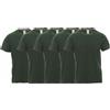 Saggio Payper 5 Tshirt Girocollo da S a 5XL 100% Cotone 155gr Traspirante Regular Fit Big Size VERDE5PZ XXL