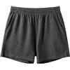 Amy Coulee Pantaloni da notte corti da uomo, in cotone, 4, leggeri, pantaloni corti da pigiama con tasche, grigio scuro, L