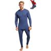 Merino.tech Intimo Termico Uomo Lana Merinos - Completo Termico + Calzini | Maglia e Pantaloni Leggero, Medio, Pesante, Traspirante, Drenante, Anti-Odore, Non Pizzica per Trekking, Sci, Outdoor