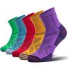 NORDIC Socks Calze Basse Hiking Lana Merino 5 paia | Calzini da Trekking, Anti-Vesciche, Assorbono l'Umidità, Antiodore