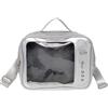 TTCAYU TV Shape Ita Bag per le donne, Argento-tv, Small, Interesse Moda