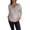 Generisch Maglione da donna con scollo a V, maglione invernale da donna, caldo, elegante, taglie grandi, maglione invernale a maglia fine, sexy, a maniche lunghe, alla moda, casual, a maniche lunghe