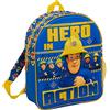 FIRMANSAM Fireman Sam Borsa per ragazzi zaino per la scuola bambini pompieri sport zaino scuola pranzo borsa con cinghie stampate