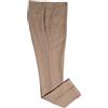 La Primula Verde, Pantalone Lungo da Uomo in Puro Lino, dalla 46 alla 56, Bianco, Blu, Verde e Beige, Bottone in Vita. Capo Sartoriale, Elegante, Fresco e Leggero (56 XXXL IT Uomo, Beige)