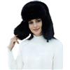 Lina & Lily Cappello Aviatore Trapper Donna Invernale in Pelliccia Sintetica Pelo Lungo