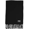 ADAMANT 100% Climaxsoft® - Sciarpa da uomo (morbida come cashmere), made in Germany, tinta unita e a quadretti, 180 x 30 cm