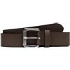 Timberland 35 mm Washed Nubuck Belt Cintura, Marrone Scuro, XL Uomo