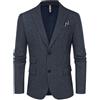 PJ PAUL JONES Blazer da uomo britannico moderno a vestibilità regolare con 2 bottoni, L