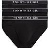 Tommy Hilfiger Slip Uomo 3P DTM Um0Um03471, Nero, XXL