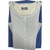 Linclalor PIGIAMA PANTALONE LUNGO MANICA LUNGA SERAFINO INTERLOCK STAMPATO 100% COTONE ART.92230