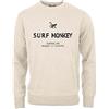 Surf Monkey DRESSED IN MUSIC PLAY WITH ME Felpa Classica Girocollo per Uomo/Donna - Felpa Cotone Organico Surf Monkey®