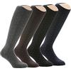 Easy8 - 40-45 Fantasia Pois, 6 PAIA Calze da Uomo Lunghe in Caldo Cotone
