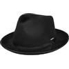Stetson Edmore Player Cappello Fedora Stile Bogart Feltro di Lana Asahi Guard Uomo Autunno Inverno