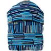 IL BOTTEGONE Accappatoio uomo spugna cinigliato fantasia cotone jacquard morbido con cappuccio -