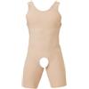 JPXJGT Body Contenitivo Modellante Compressione Uomo Shapewear Canotta Contenitiva Snellente(Nude,M)