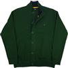 Coveri Felpa Cardigan Giacca con Bottoni Cerniera Tasche Zip Uomo Taglie Forti XXXXL 5X (5XL - Verde)
