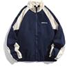 Agiyenna Giacca Sportiva alla Moda da Uomo Giacca in Felpa Y2K con Zip Cappotto Invernale con Giacca con Colletto alla Coreana Cappotto Hip Hop da Uomo Giacca di Transizione Casual Giacca da Baseball