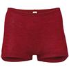 Engel Mutandina a pantaloncino da donna, 70% lana merino biologica, 30% seta, malva, XS/S