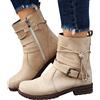 Kobilee Anfibi Donna Neri Autunnali Invernali Bassi Morbidi Stivali Calzino con Tacco Scamosciati Eleganti Chunky Ankle Chelsea Boots Anfibi Stringati Cowboy Comode Pelle Stivaletti