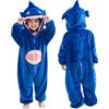 COOKY.D Animale Costume per Neonati e Bambini Tutina Cosplay,2-36 Mesi | Tuta in Flanella per Cosplay,Costume Cappuccio Cartone Animato,Abbigliamento Festivo per Bambini,Halloween E Carnevale Tuta