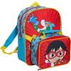 RYAN'S WORLD Ryans World zaino con borsa pranzo per bambini, set da viaggio con borsa scolastica abbinata e staccabile