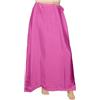 EDZZEL Sottogonna in raso da donna Sari Sottogonna in raso Sari Sottogonna in raso di seta Intimo per le donne, Rosa, taglia unica