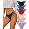 BeReady Mutande Donna Brasiliana Slip Senza Cuciture Pizzo Culotte Confortevole Invisibile Intimo